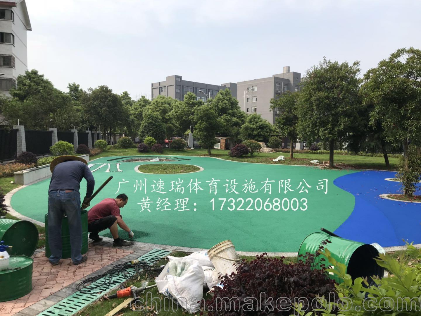 廣西北海13mmepdm幼兒園塑膠跑道地墊 epdm顆粒材料生產(chǎn)廠(chǎng)家(圖1)